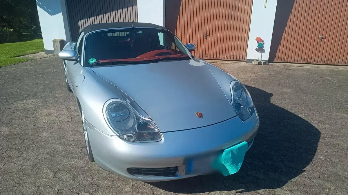 Gebraucht Porsche Boxster 252 PS (185 kW) 2000 Silber Cabrio