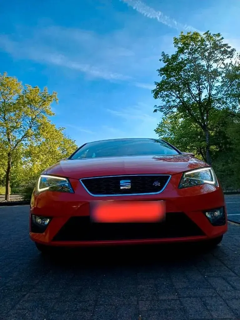 Gebraucht Seat Leon FR 150 PS (110 kW) 2014 Rot Limousine