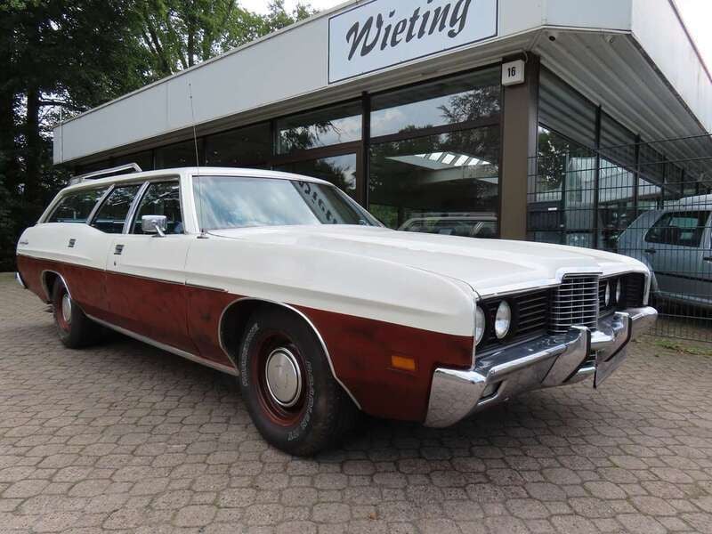 Weiß Gebraucht 1972 Ford Galaxie Limousine | 11.950 € - Bild 1/4