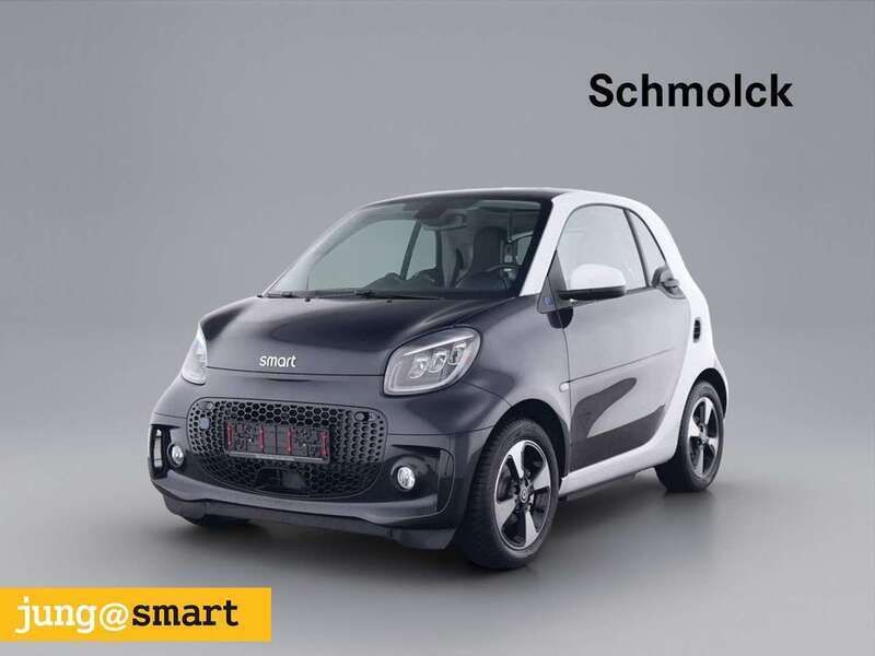 Schwarz Gebraucht 2023 Smart ForTwo Electric Drive Passion Exclusive Coupé | 15.450 € (Fairer Preis) - Bild 1/4