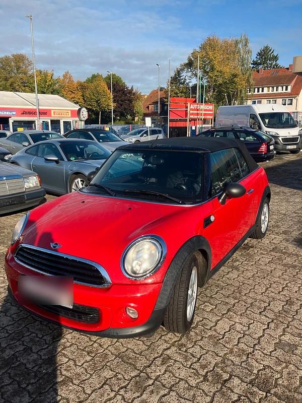 Rot Gebraucht 2013 Mini One Cabriolet Cabrio | 8.500 € (Fairer Preis) - Bild 1/4