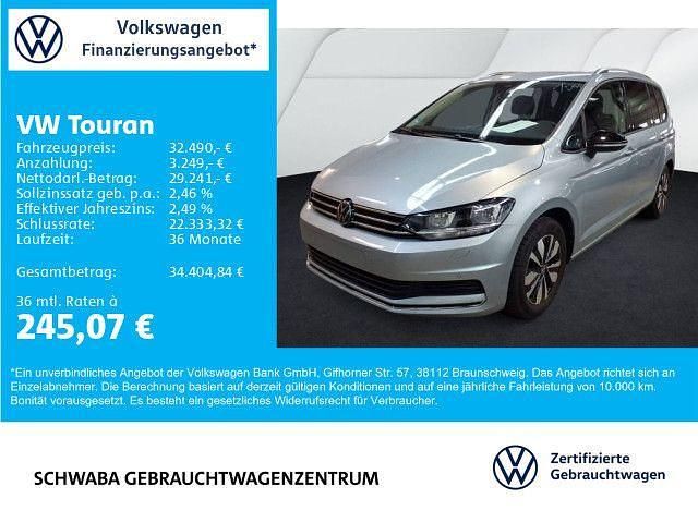Oyster silver metallic Gebraucht 2025 VW Touran Comfortline Van / Kleinbus | 32.490 € (Fairer Preis) - Bild 1/4