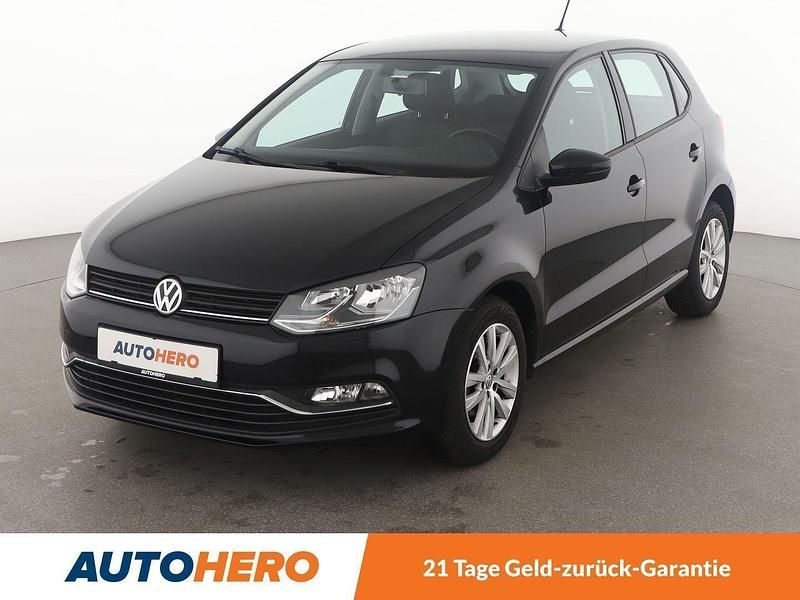 Schwarz Gebraucht 2017 VW Polo Comfortline Kleinwagen | 9.820 € (Guter Preis) - Bild 1/3