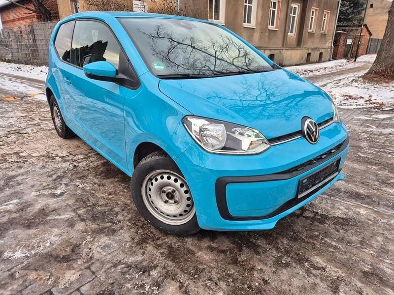 Blau Gebraucht 2021 VW up! Active Kleinwagen | 6.499 € (Superpreis) - Bild 1/4