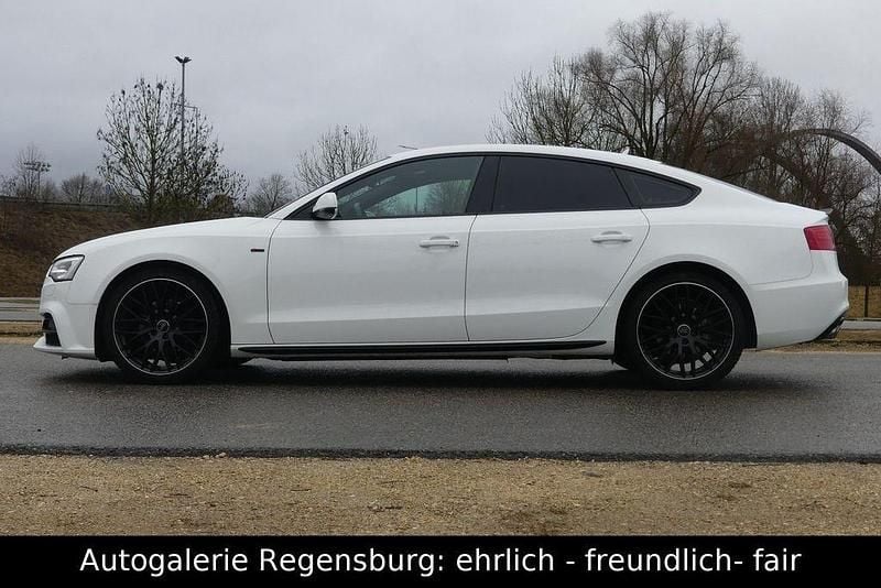 Gebraucht Audi A5 Sportback S-Line 190 PS (139 kW) 2016 Weiß Kleinwagen