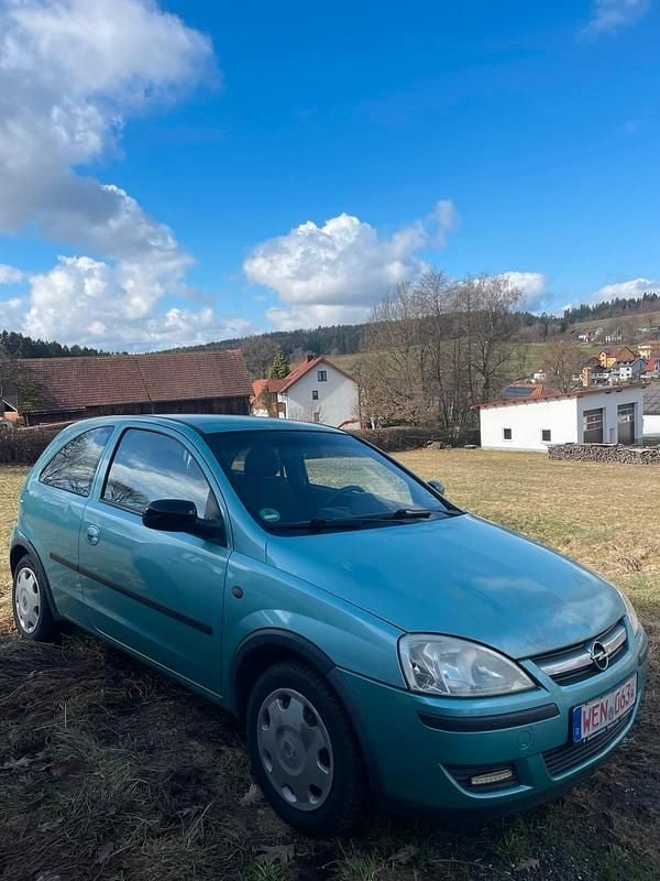 Gebraucht Opel Corsa 75 PS (55 kW) 2003 Grün Kleinwagen