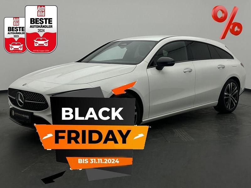 Weiß Gebraucht 2024 Mercedes CLA200 Shooting Brake Progressive Kombi | 32.750 € (Fairer Preis) - Bild 1/4
