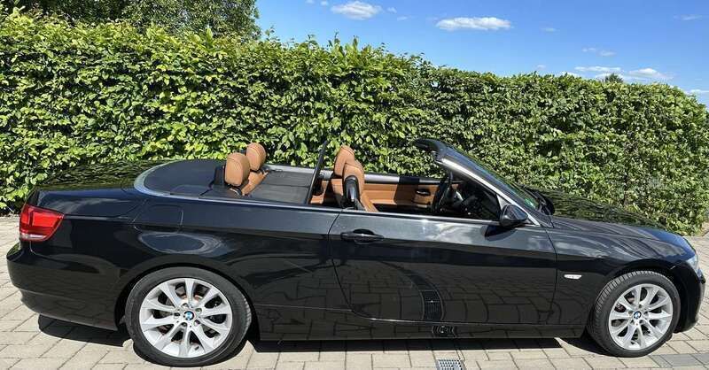 Schwarz Gebraucht 2007 BMW 325 Cabriolet Cabrio | 17.500 € (Teuer) - Bild 1/4