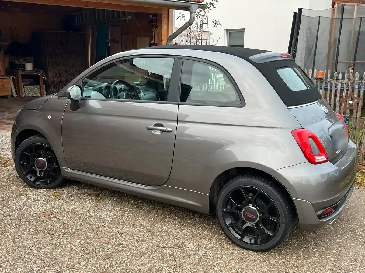 Gebraucht Fiat 500 Sport 69 PS (50 kW) 2019 Grau Cabrio