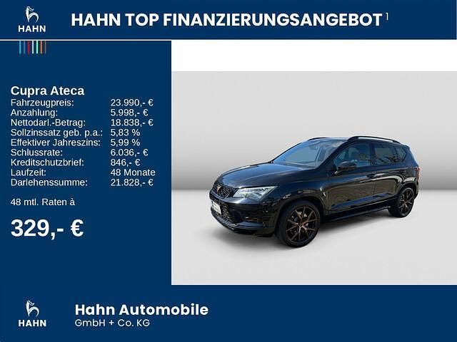 Gebraucht Cupra Ateca 300 PS (220 kW) 2020 Schwarz SUV