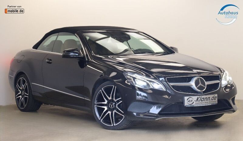 Schwarz Gebraucht 2013 Mercedes E350 Cabrio | 25.999 € (Teuer) - Bild 1/4