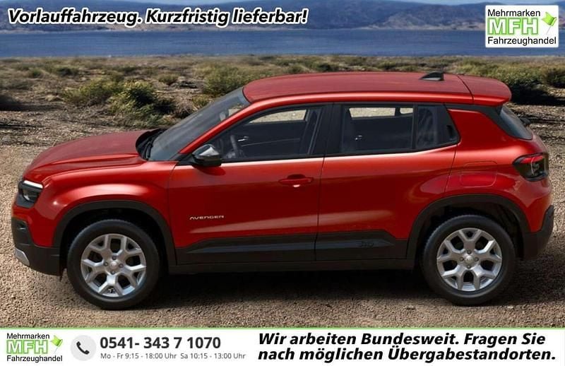 Neu Jeep Avenger Altitude 110 PS (80 kW) 2025 Ruby red SUV