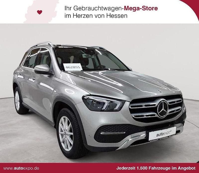 Mojavesilber metallic Gebraucht 2020 Mercedes GLE300 AMG line SUV | 41.090 € (Superpreis) - Bild 1/4
