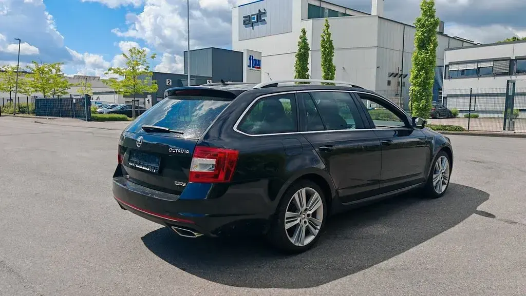 Gebraucht Skoda Octavia RS 184 PS (135 kW) 2015 Schwarz Kombi