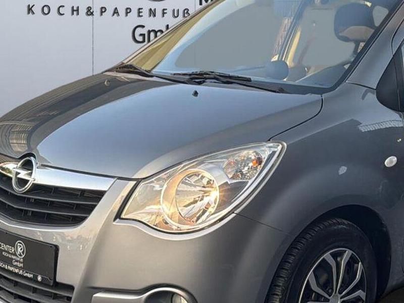 Gebraucht Opel Agila Edition 114 PS (83 kW) 2012 Grau Kleinwagen