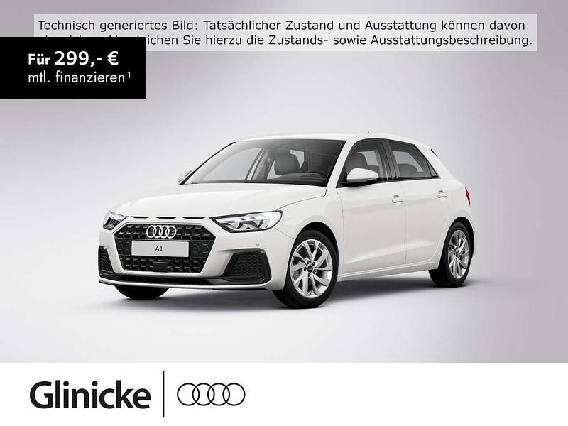 Cortinaweiß Gebraucht 2021 Audi A1 Advanced Kleinwagen | 21.890 € (Fairer Preis) - Bild 1/3
