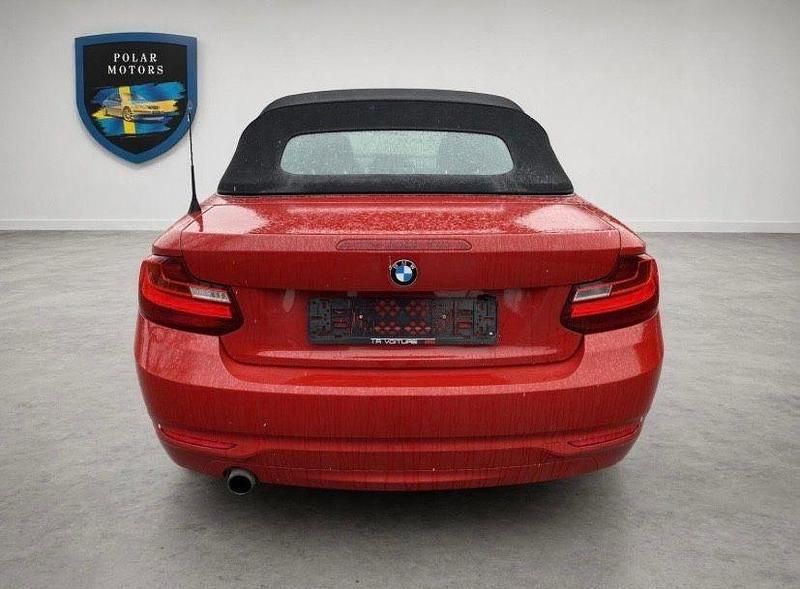 Gebraucht BMW 218 136 PS (100 kW) 2017 Rot Cabrio