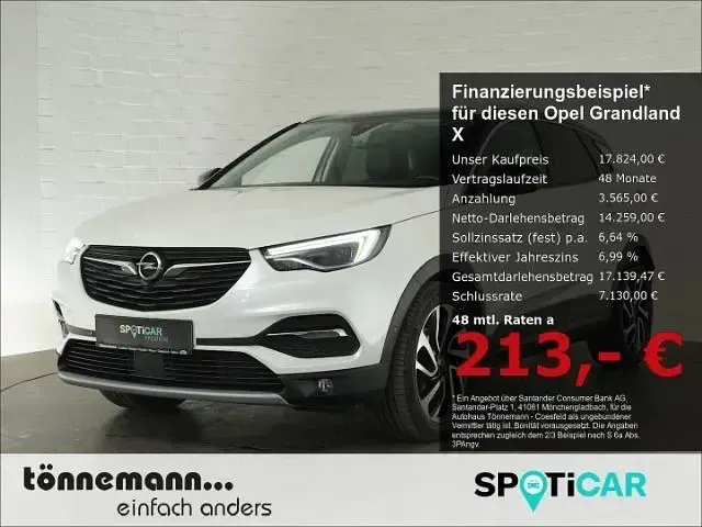Gebraucht Opel Grandland X Ultimate 181 PS (133 kW) 2019 SUV
