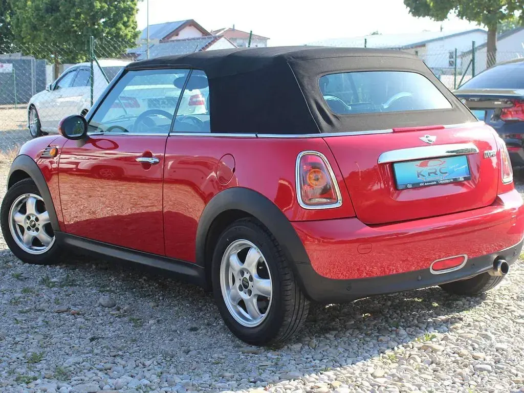 Gebraucht Mini Cooper Cabriolet Pepper 120 PS (88 kW) 2009 Chili red Cabrio