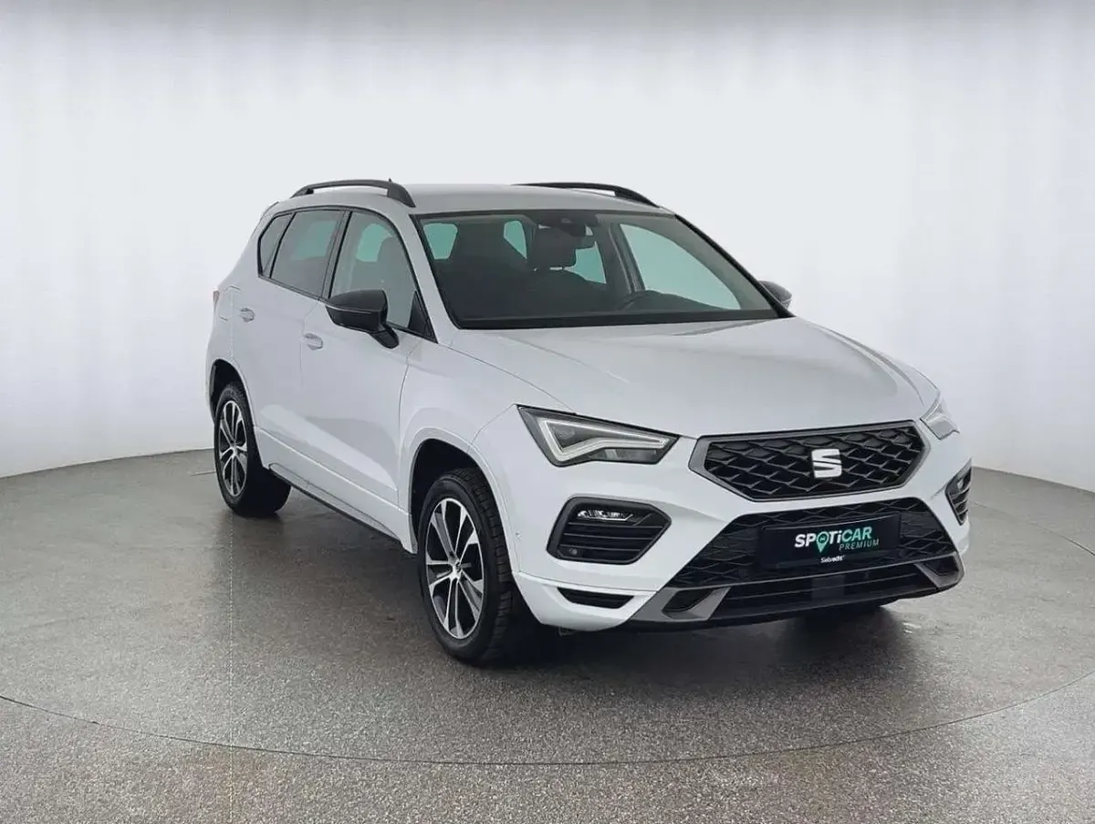Gebraucht Seat Ateca FR 150 PS (110 kW) 2023 "nevada" weiss SUV