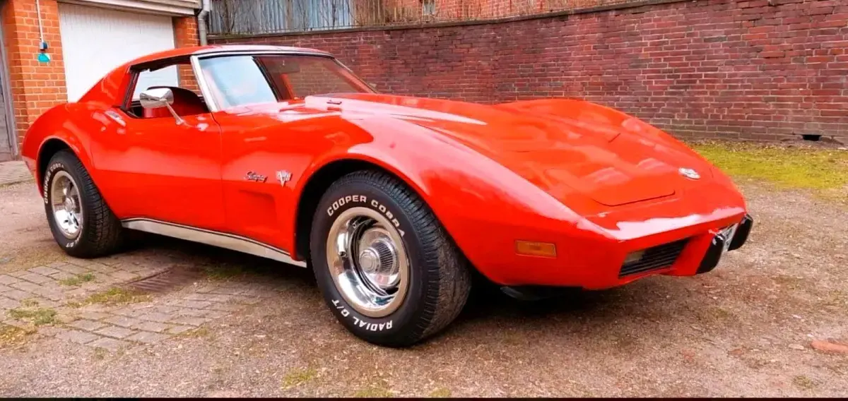 Gebraucht Corvette C3 240 PS (176 kW) 1976 Rot