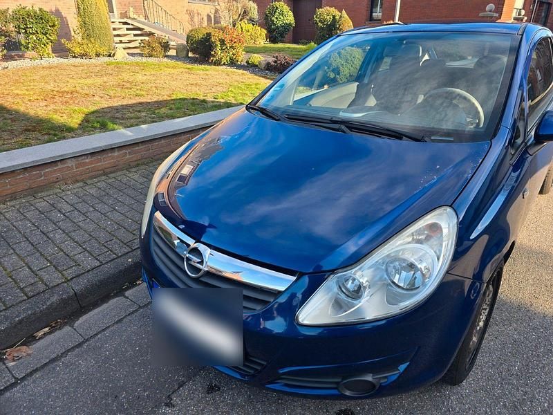Gebraucht Opel Corsa Edition 80 PS (58 kW) 2008 Blau Kleinwagen