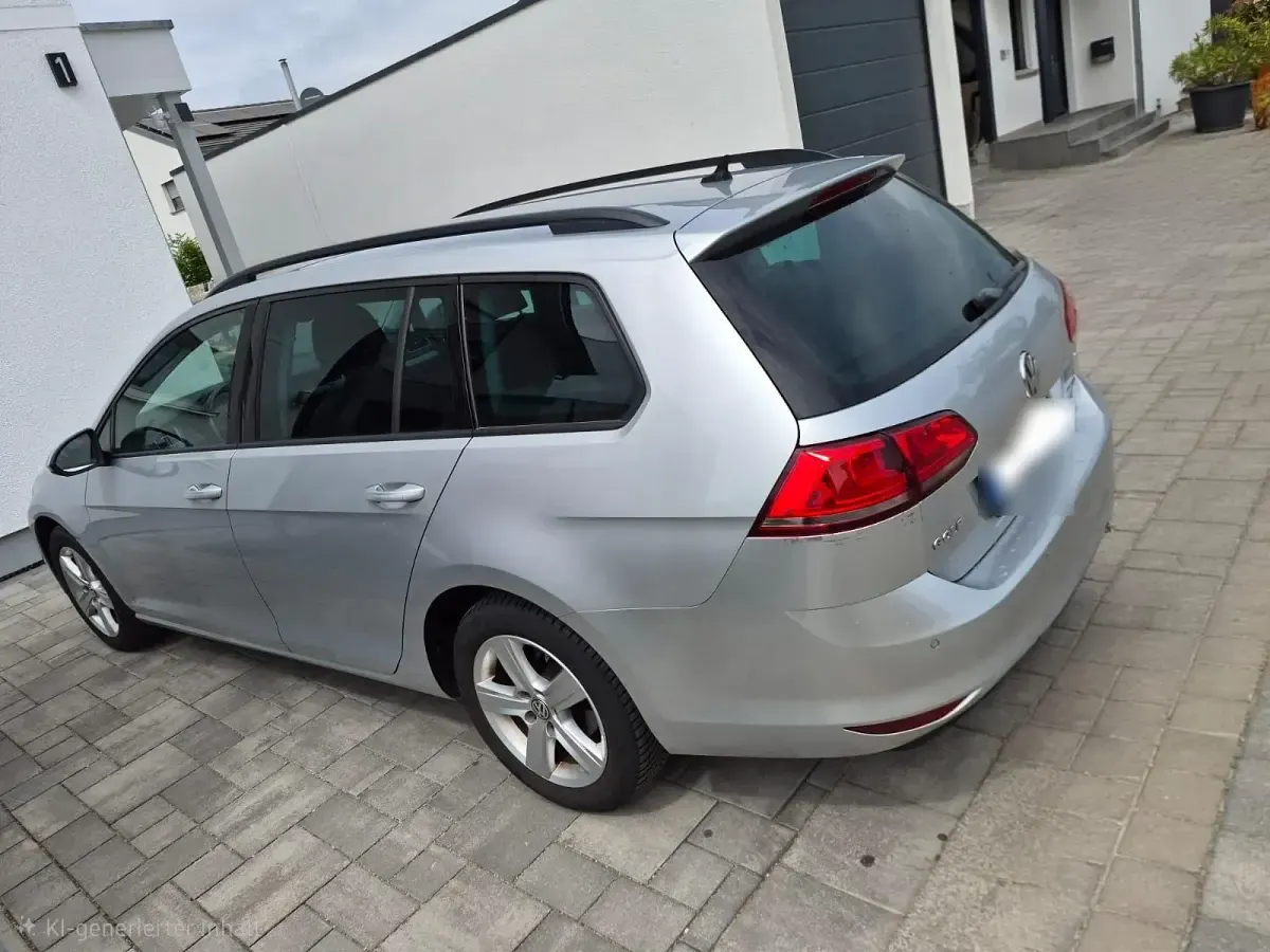 Gebraucht VW Golf VII 110 PS (80 kW) 2014 Silber Kombi