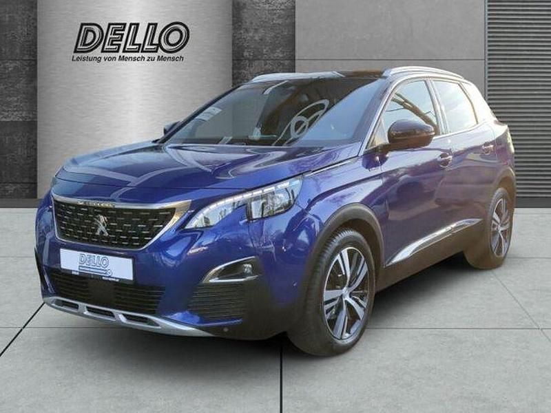 Blau/metallic klarlack Gebraucht 2020 Peugeot 3008 Allure SUV | 17.690 € (Guter Preis) - Bild 1/4