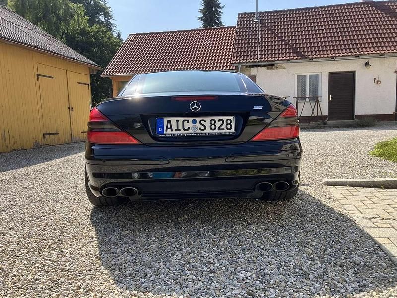 Schwarz Gebraucht 2003 Mercedes SL55 AMG AMG Cabrio | 38.866 € (Fairer Preis) - Bild 1/4