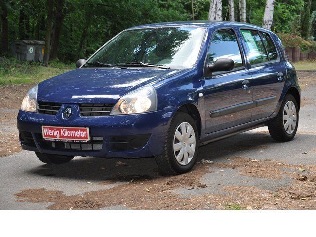 Gebraucht Renault Clio II 75 PS (55 kW) 2008 Blau Kleinwagen