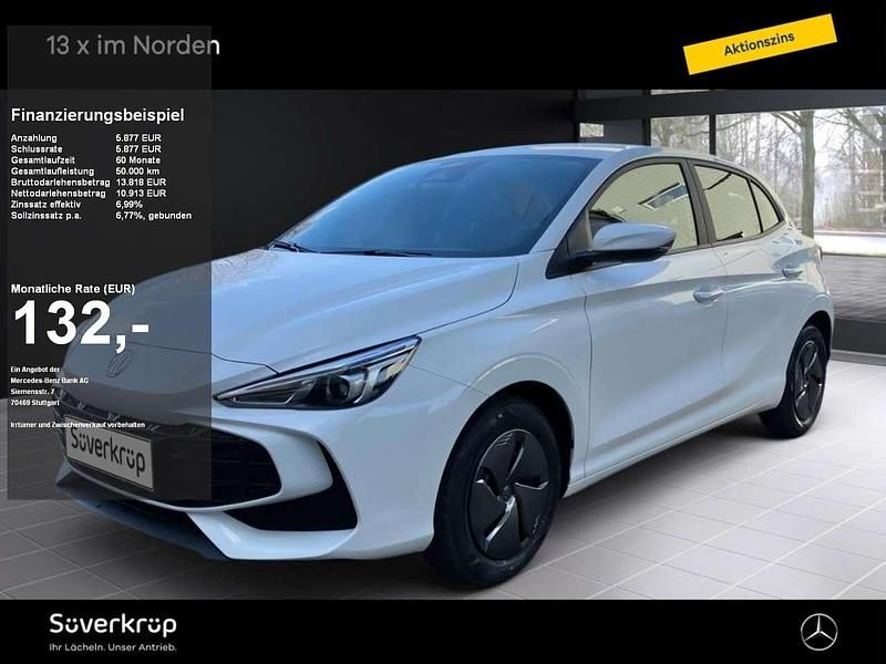 Weiss Gebraucht 2025 MG MG3 Kleinwagen | 16.790 € (Etwas zu teuer) - Bild 1/4