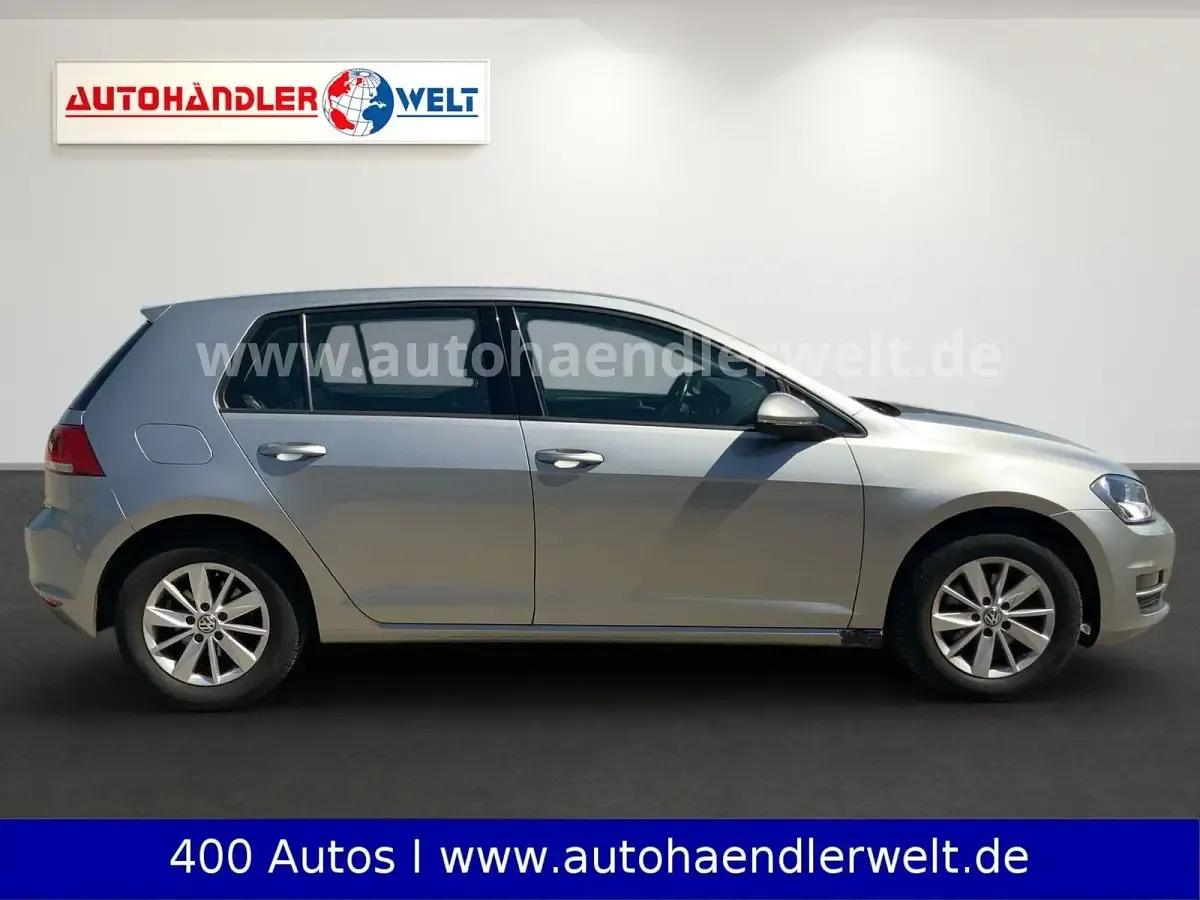 Gebraucht VW Golf VII Highline 122 PS (89 kW) 2013 Silber Limousine
