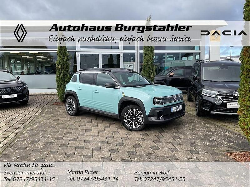 Grün Gebraucht 2025 Renault 4 E-Tech Iconic SUV | 38.890 € (Teuer) - Bild 1/4