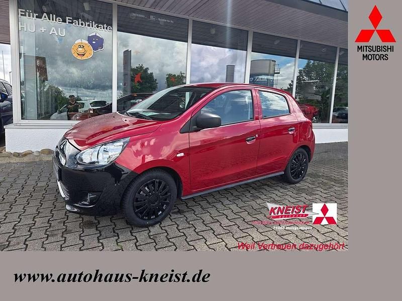 Amarena rot Gebraucht 2014 Mitsubishi Space Star Diamant Edition Kleinwagen | 4.000 € (Fairer Preis) - Bild 1/4