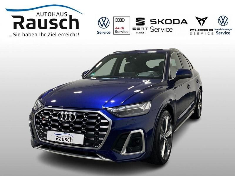 Blau Gebraucht 2023 Audi SQ5 Sportback Ambiente SUV | 51.650 € (Fairer Preis) - Bild 1/4
