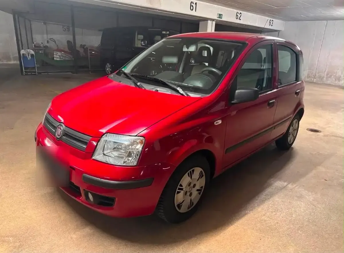 Gebraucht Fiat Panda 60 PS (44 kW) 2009 Rot Kleinwagen