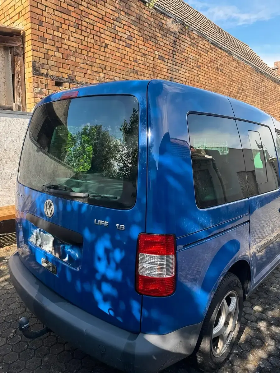Gebraucht VW Caddy 101 PS (74 kW) 2004 Blau Van / Kleinbus