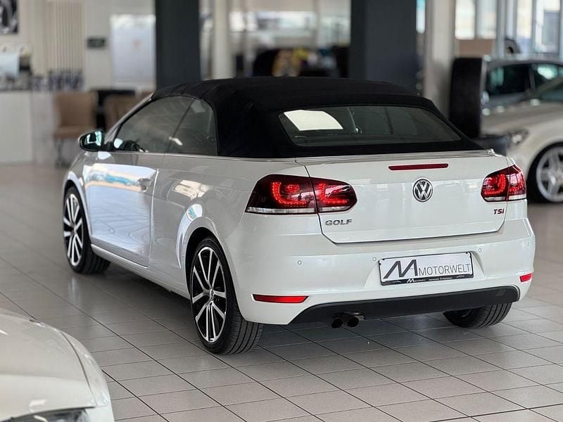 Gebraucht VW Golf Cabriolet 160 PS (117 kW) 2012 Weiß Cabrio