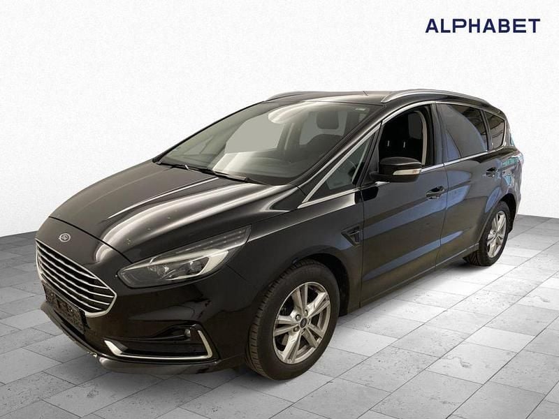 Schwarz Gebraucht 2022 Ford S-MAX Titanium Van / Kleinbus | 25.988 € (Superpreis) - Bild 1/4