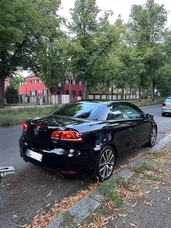 Brugt VW Eos Exclusive 160 HK (117 kW) 2011 Sort Cabriolet