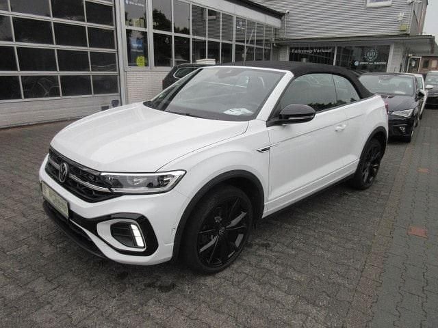 Pure white schwarz Gebraucht 2022 VW T-Roc Cabriolet Beats Cabrio | 30.788 € (Etwas zu teuer) - Bild 1/4