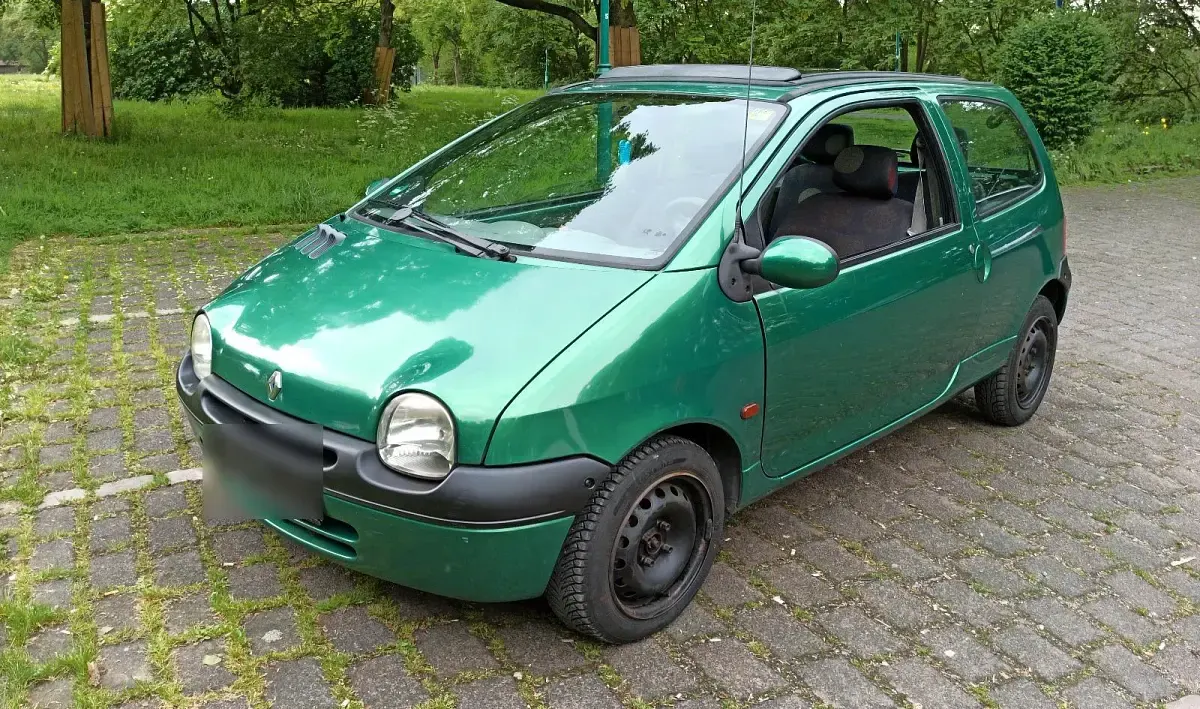 Gebraucht Renault Twingo 58 PS (42 kW) 2001 Grün Kleinwagen