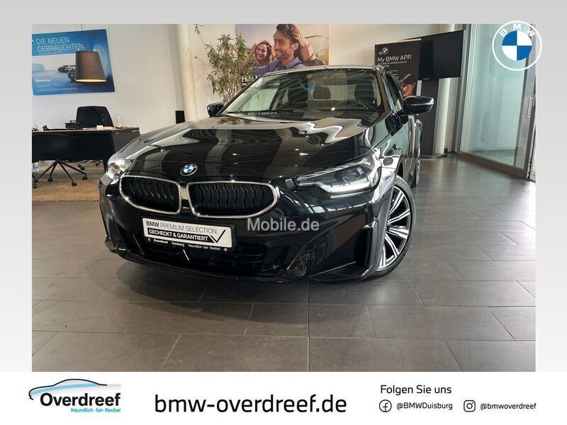 Schwarz Gebraucht 2024 BMW 220 Sport Line Coupé | 42.800 € (Teuer) - Bild 1/4