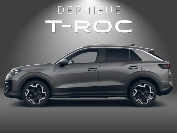 Neu VW T-Roc R-line 150 PS (110 kW) 2025 Grau (wolf grey metallic) SUV