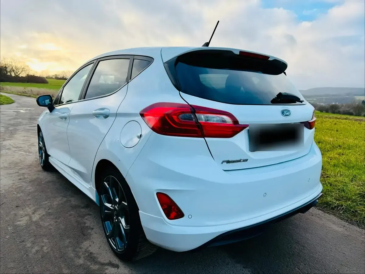 Gebraucht Ford Fiesta ST-Line 101 PS (74 kW) 2019 Weiß Kleinwagen
