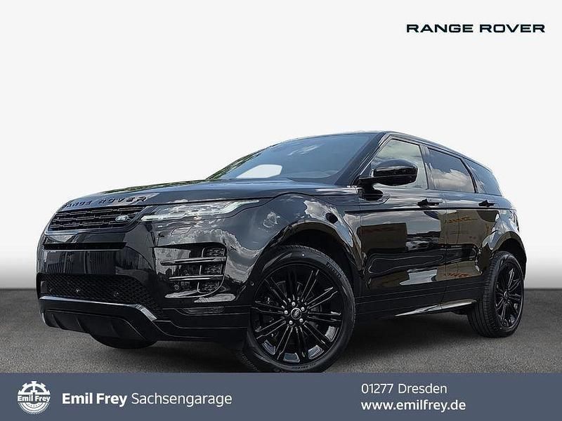 Schwarz Neu 2025 Land Rover Range Rover evoque SE Dynamic SUV | 68.995 € (Teuer) - Bild 1/4