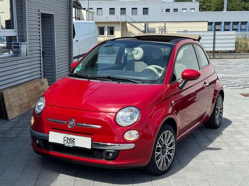 Rot Gebraucht 2010 Fiat 500 Lounge Cabrio | 5.790 € (Guter Preis) - Bild 1/4