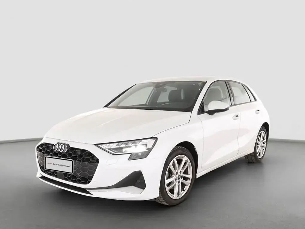 Brugt Audi A3 Advanced Plus 150 HK (110 kW) 2025 Hvid Sedan