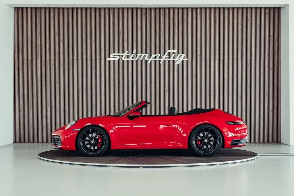 Gebraucht Porsche 911 Carrera 4S Cabriolet 450 PS (330 kW) 2019 Rot Cabrio