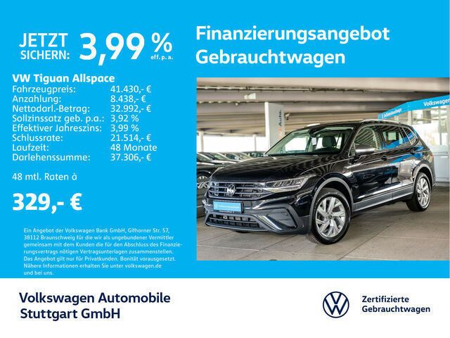 Schwarz Gebraucht 2024 VW Tiguan Life SUV | 41.430 € (Teuer) - Bild 1/2